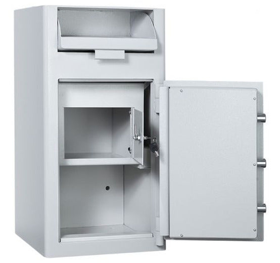 Guardall FLD3 front loading deposit safe side view
