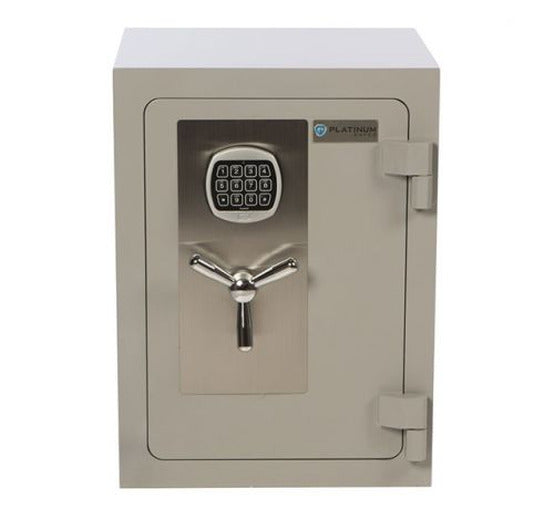 Platinum U3 Urban cash and fire rated safe front view