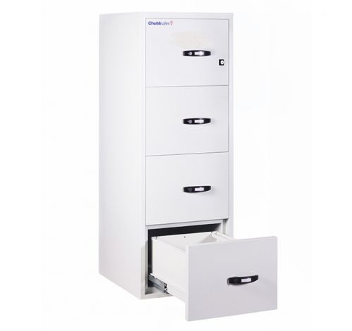 ChubbSafes Fire File 4 Drawer 25" Filing Cabinet
