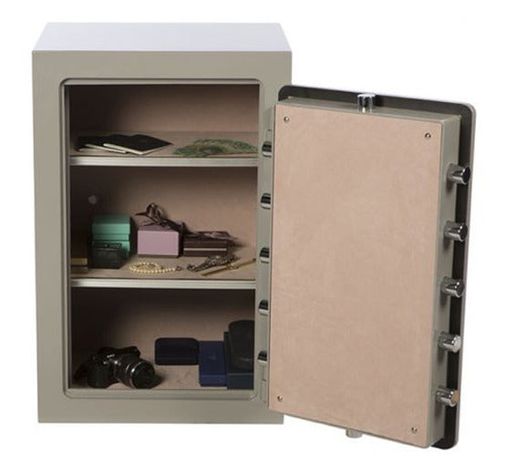 Platinum U5 Urban cash and fire rated safe interior