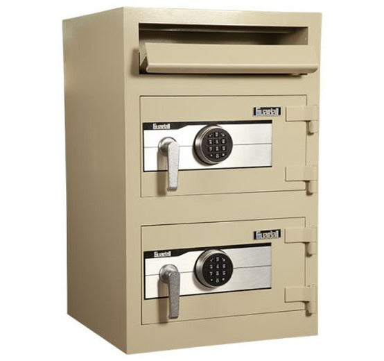 Guardall FLD6 front loading deposit safe interior