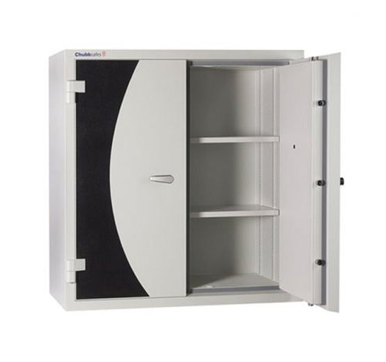 Chubbsafes Document Protection Cabinet DPC-400W open