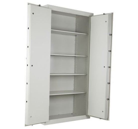 Guardall SC1800-2 cabinet safe lock detail
