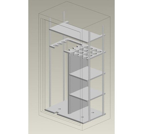 Platinum HR24 Hunter 24 rifle gun safe product view 2