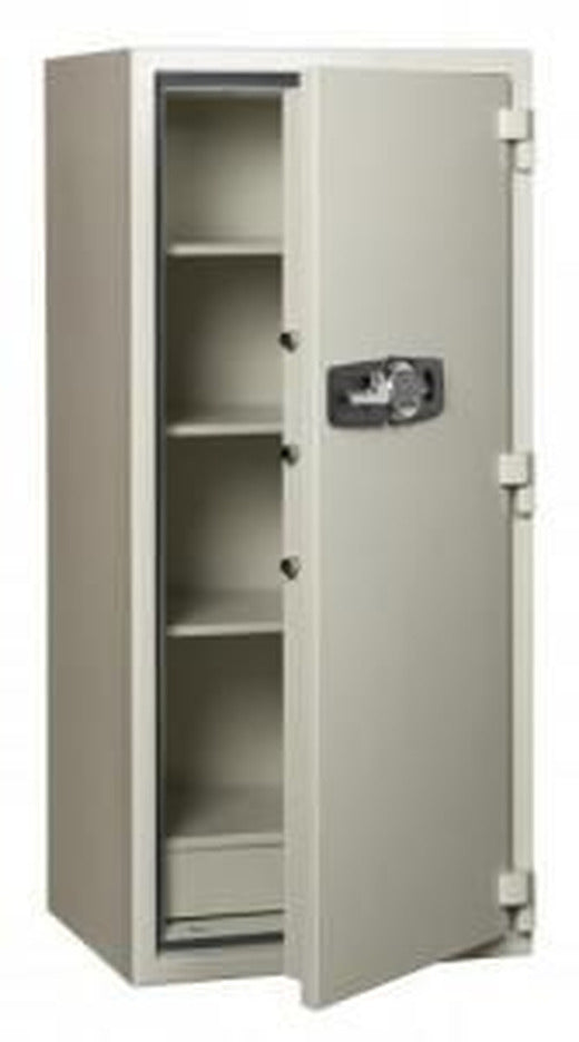 Locktech ES-350 fire resistant document safe open