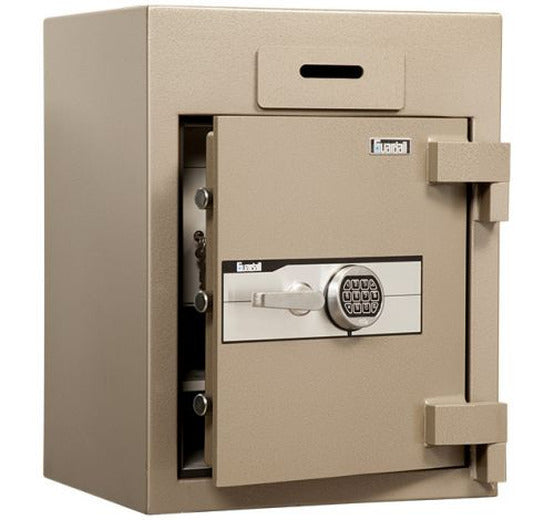 Guardall KS2-CDM deposit safe interior view