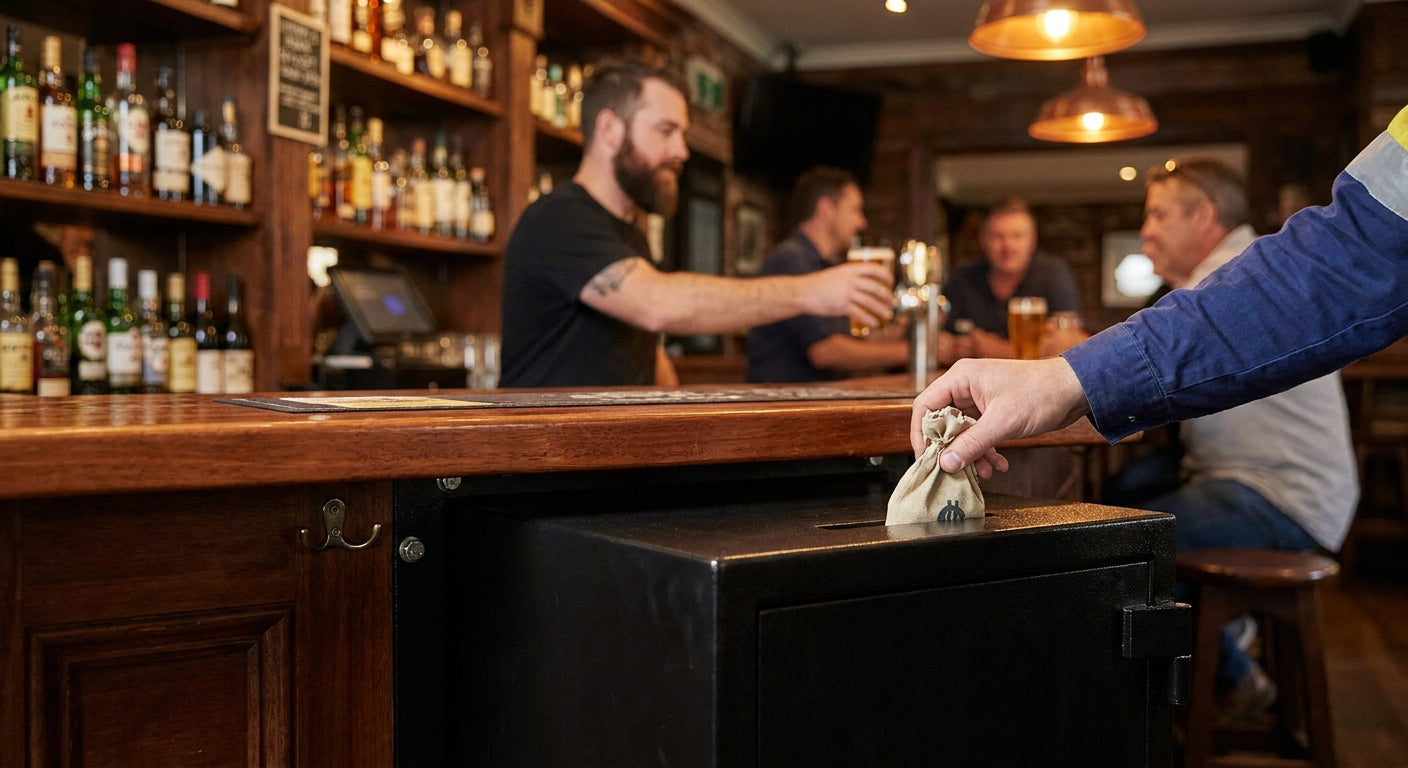Deposit safes for pubs and licensed venues