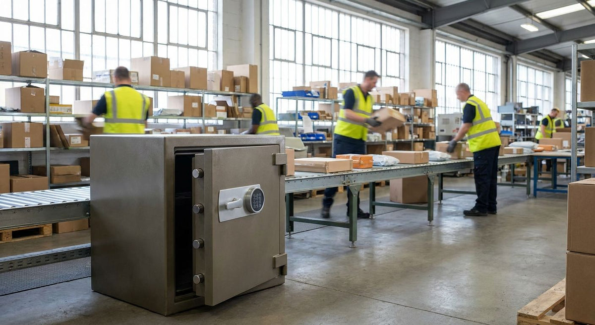 Safes for postal outlets and courier depots