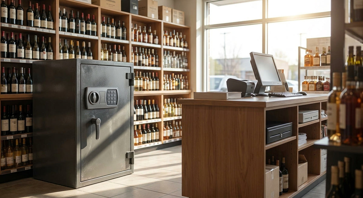 Safes for bottle shops and liquor stores