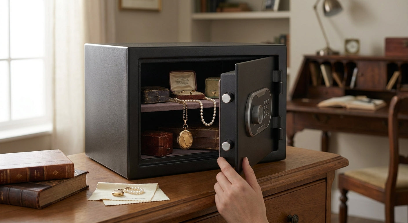 Best safes for storing inherited jewellery