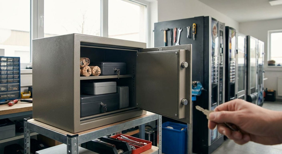 Safes for vending machine operators