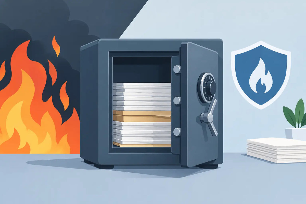 Do Fire Safes Protect Paper? What Ratings Mean