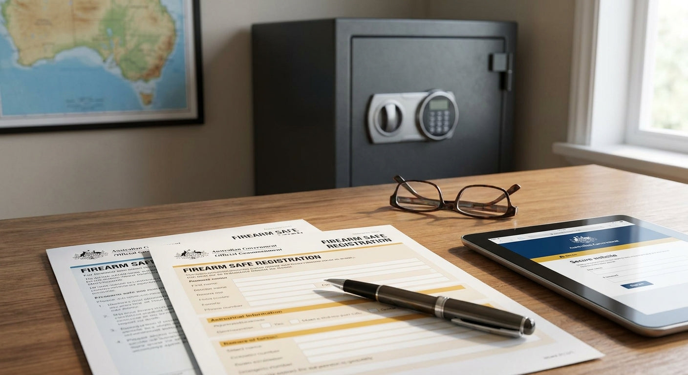 How to register a gun safe in Australia