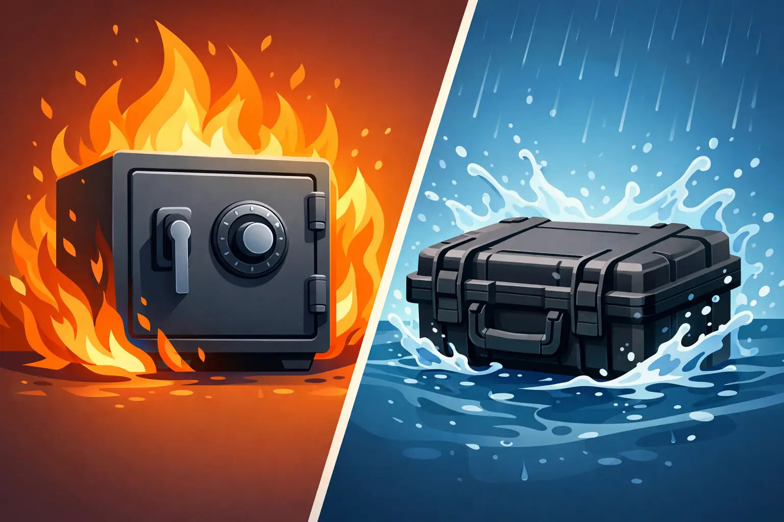 Fire Safe vs Waterproof Box - Which Protects More?