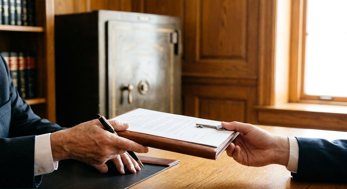 How to transfer safe ownership legally