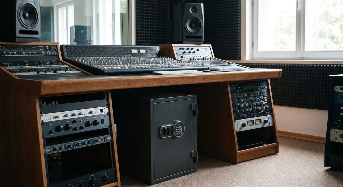 Safes for recording studios and music producers