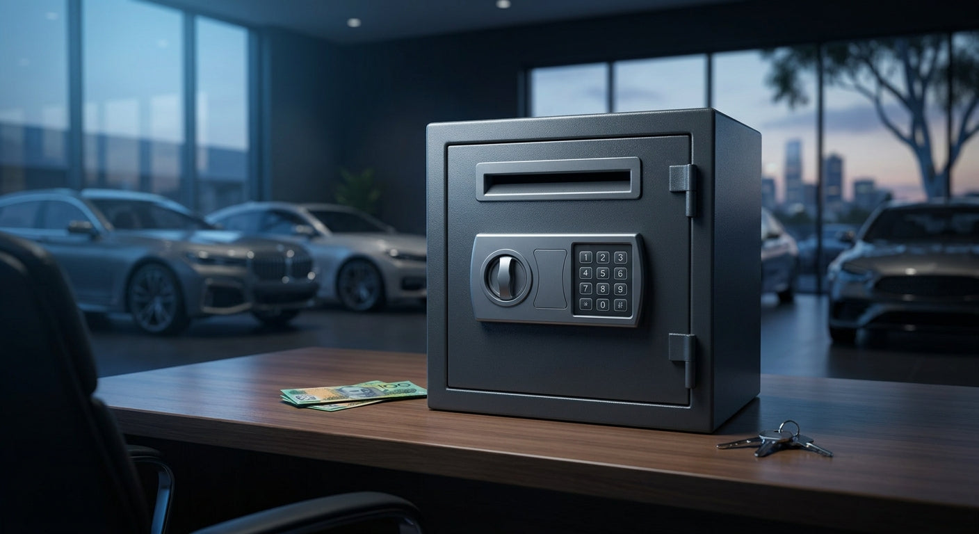 Deposit safes for car dealerships in Australia