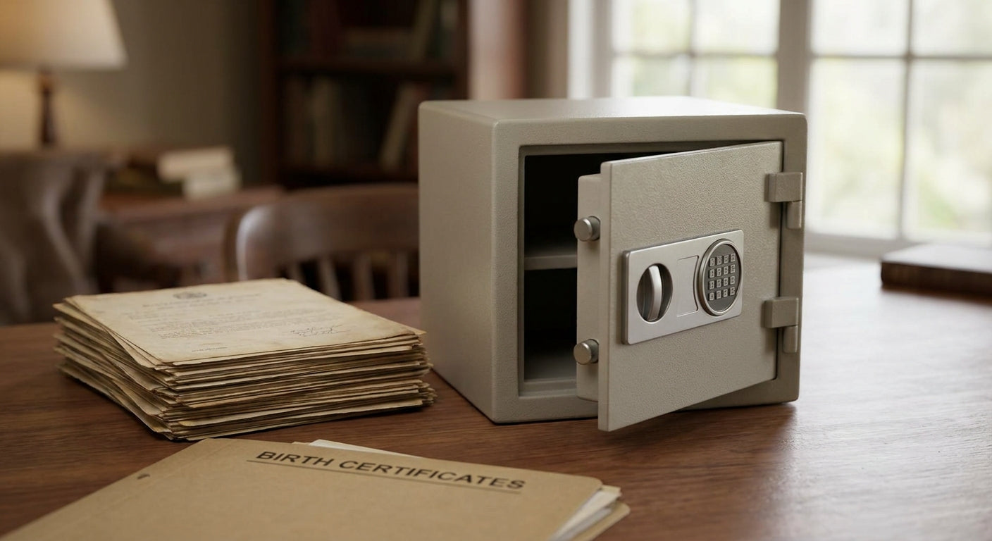 Best safes for storing important birth documents