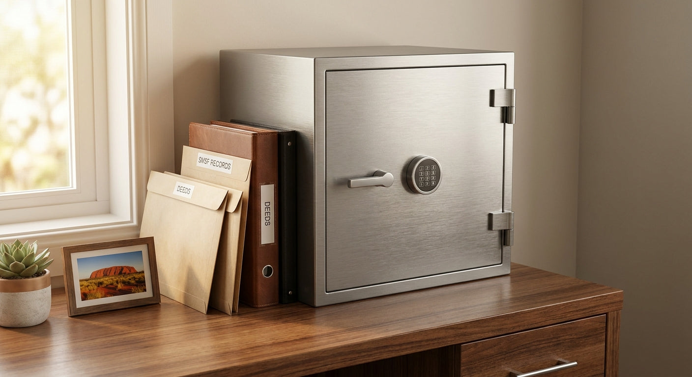 Fireproof safes for self-managed super fund records