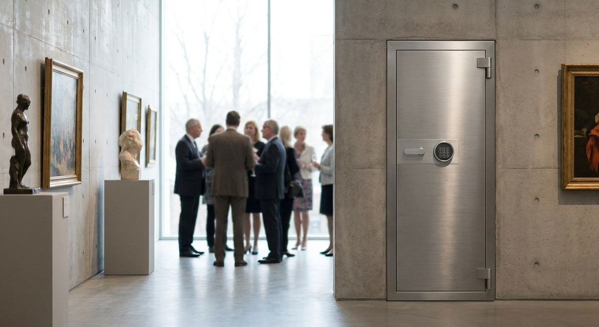 Safes for art galleries and exhibition spaces