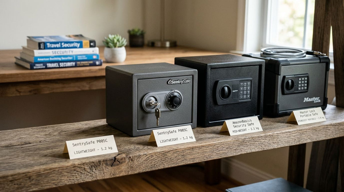 Best small safes ranked by weight for portability 2026