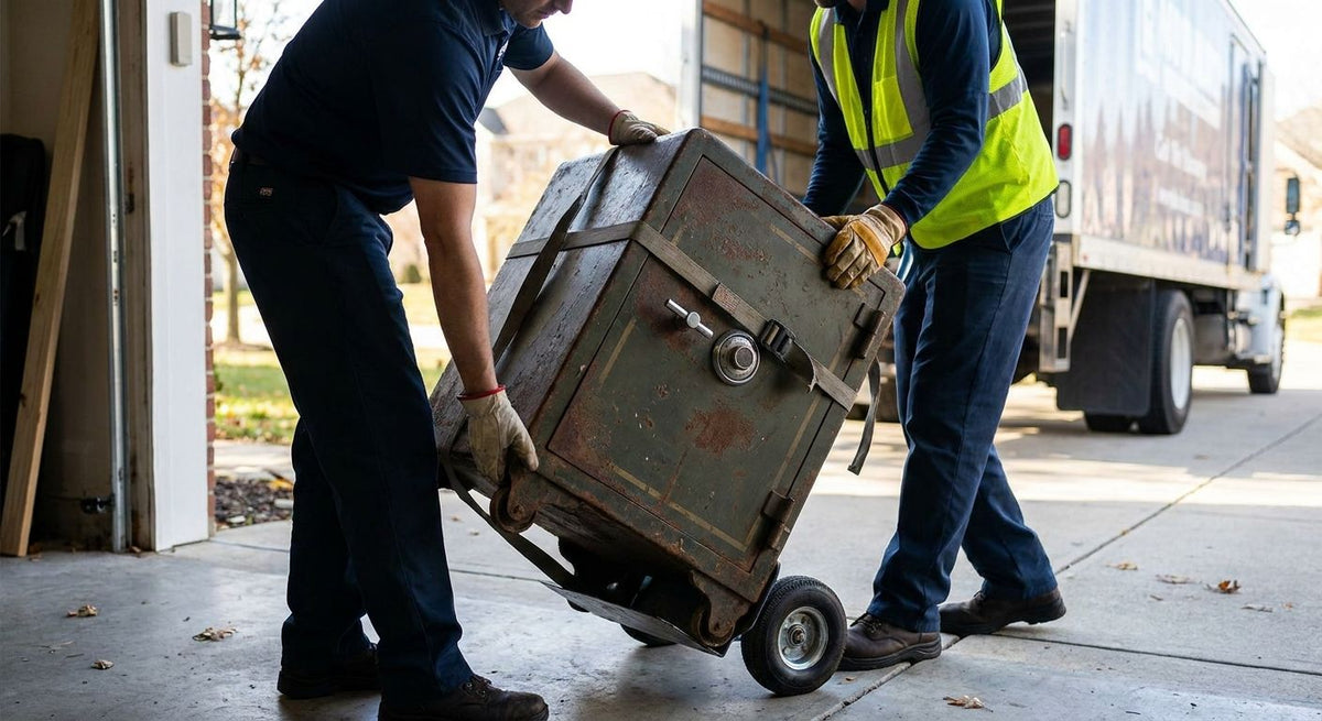 How to dispose of an old or broken safe safely