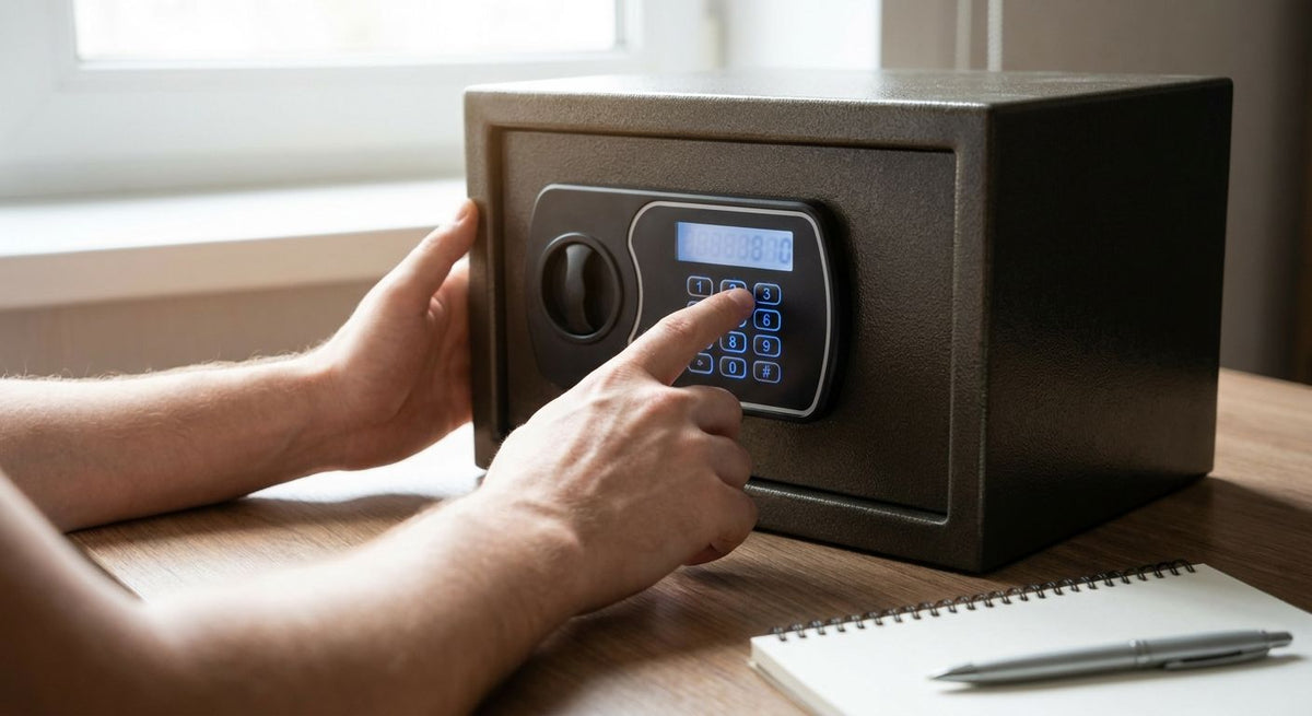 How to change the code on a digital safe