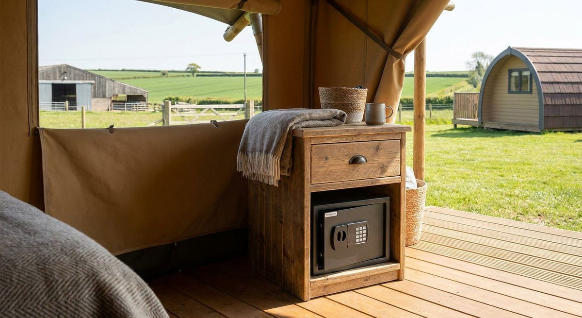 Safes for farm stay and glamping accommodation