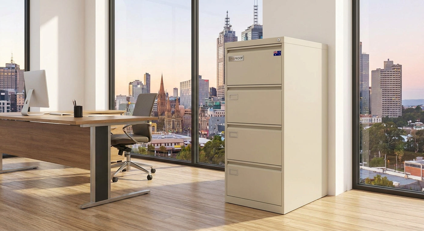 Fireproof filing cabinets for office use