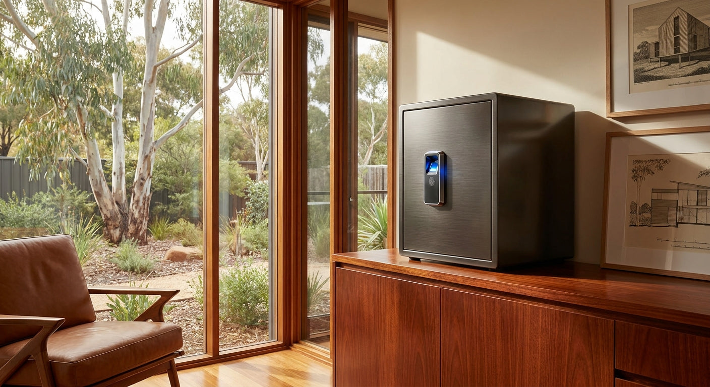Fireproof safes with biometric lock in Australia