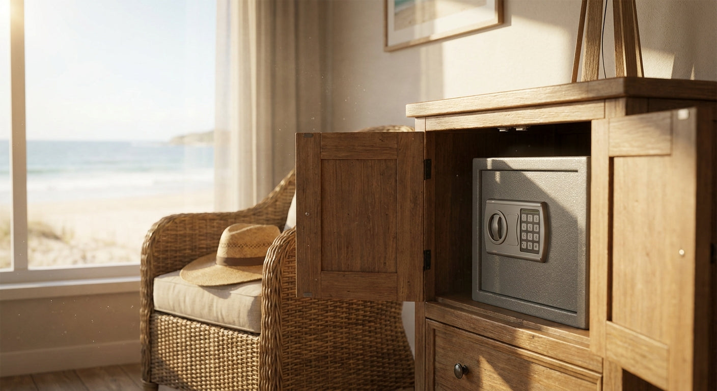 How to choose a safe for a holiday home or beach house