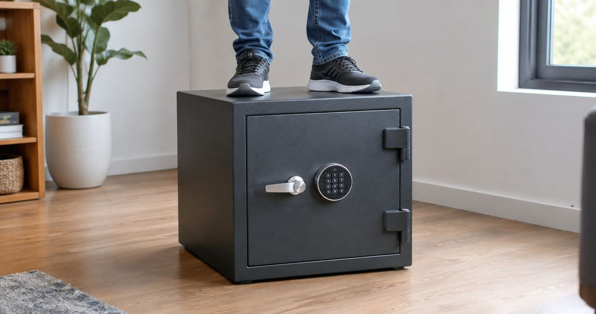How much weight can a floor safe hold?