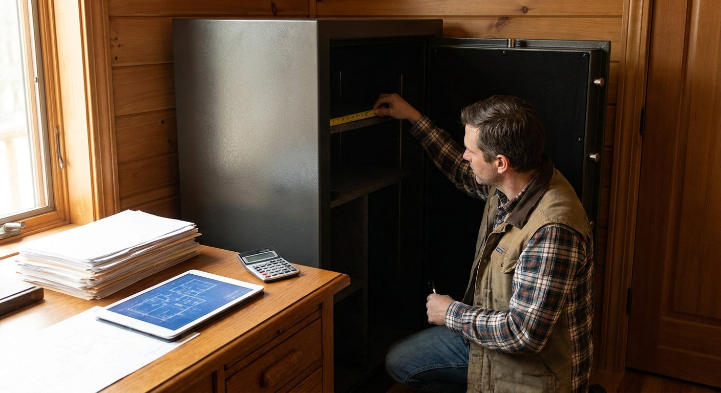 How to size a gun safe for your firearms licence