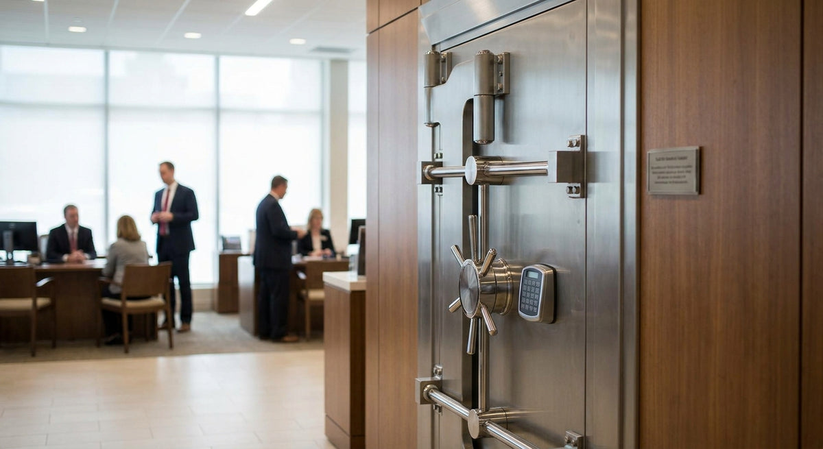 Safes for bank branches and financial institutions