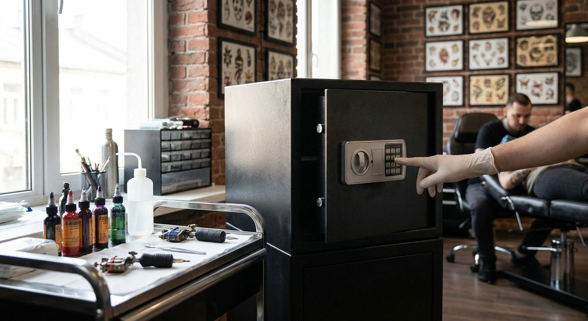 Safes for tattoo and piercing studios