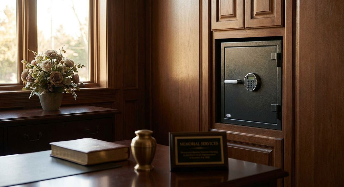 Safes for funeral homes and memorial service providers