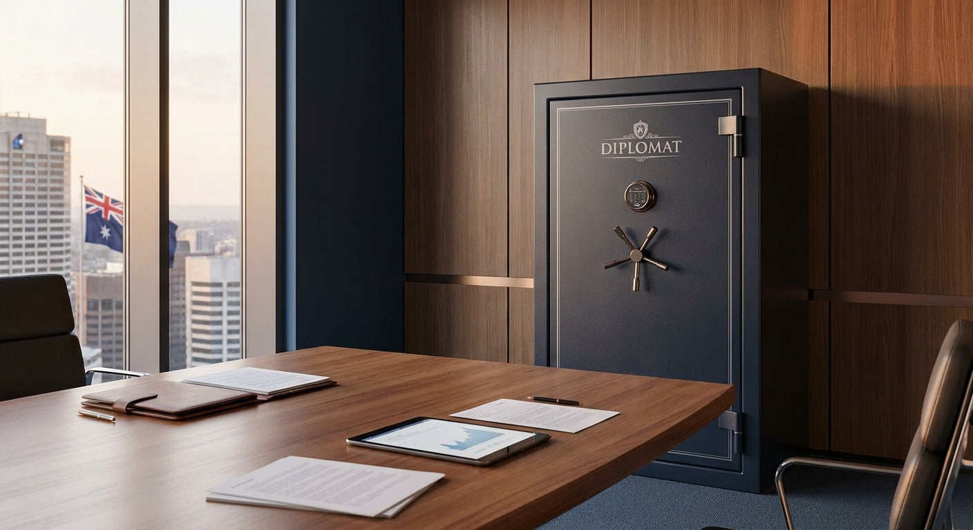 Diplomat safes for office and commercial storage