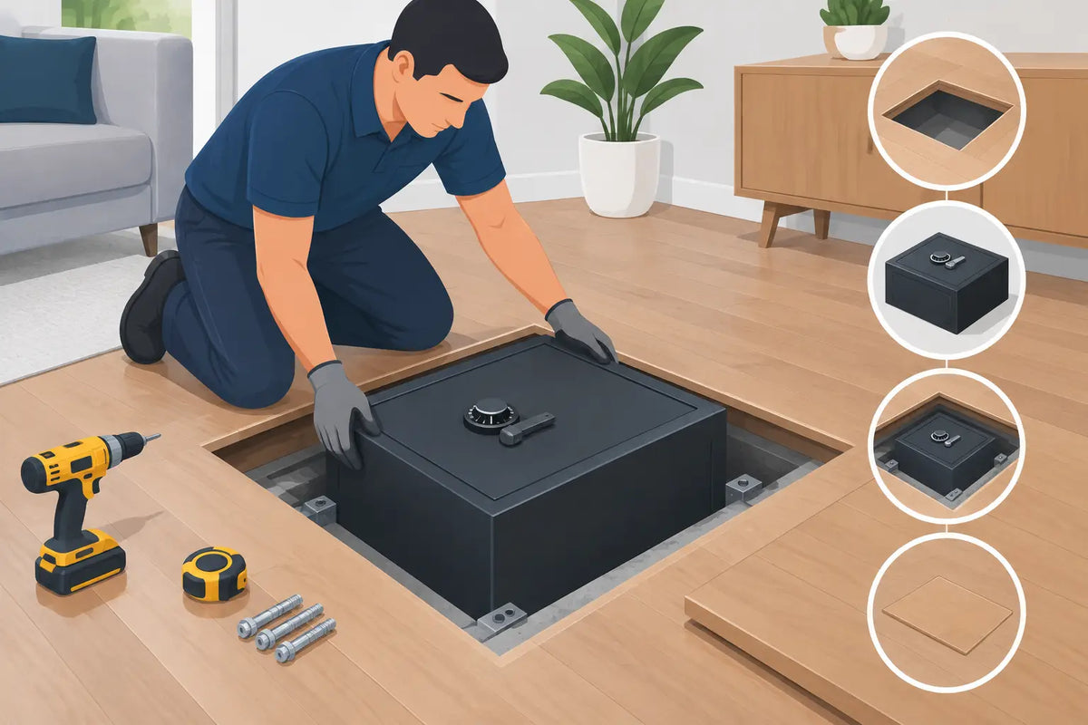 How to Install an Underfloor Safe Securely