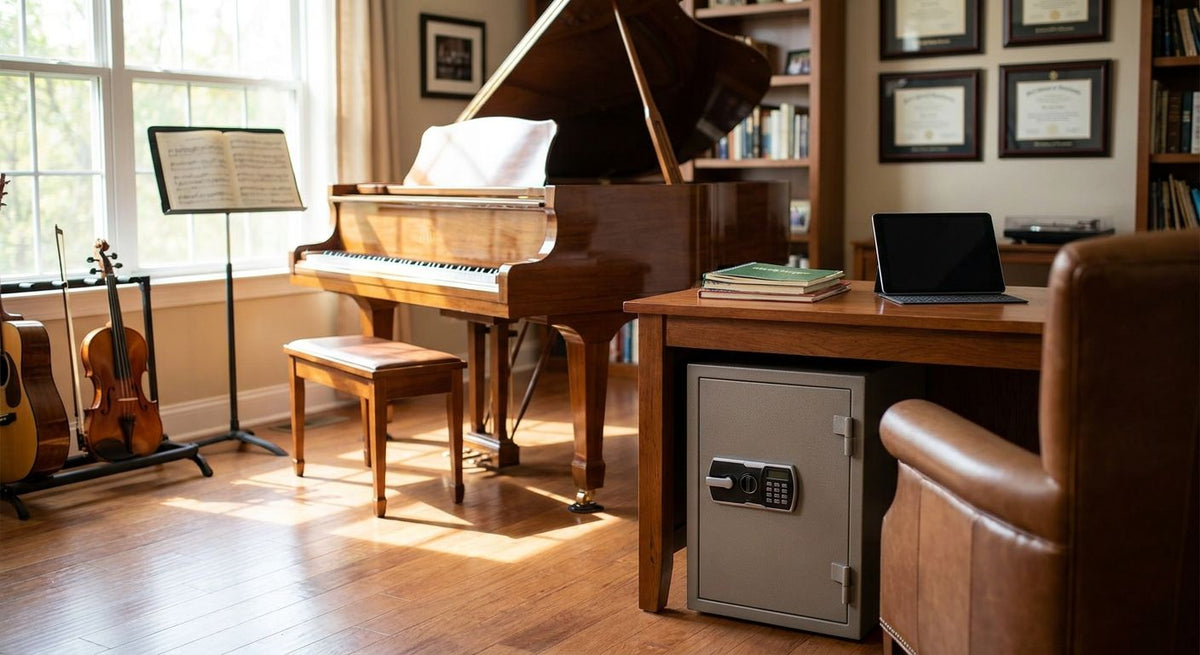 Safes for music teachers and home-based tutors