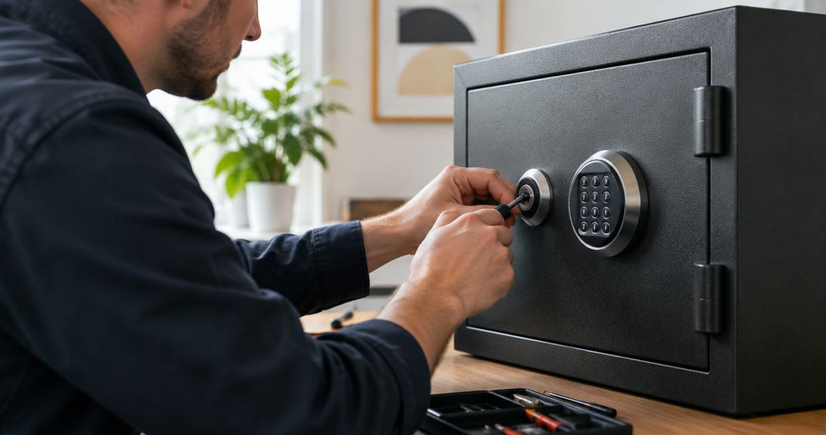 How much does it cost to service or re-key a safe?