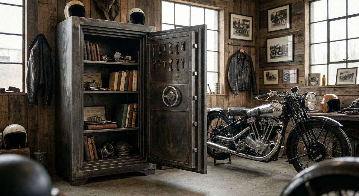 Safes for motorcycle collectors and enthusiasts