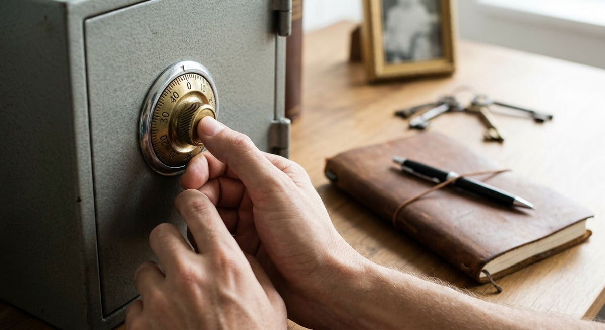 How to remember a safe combination without writing it down