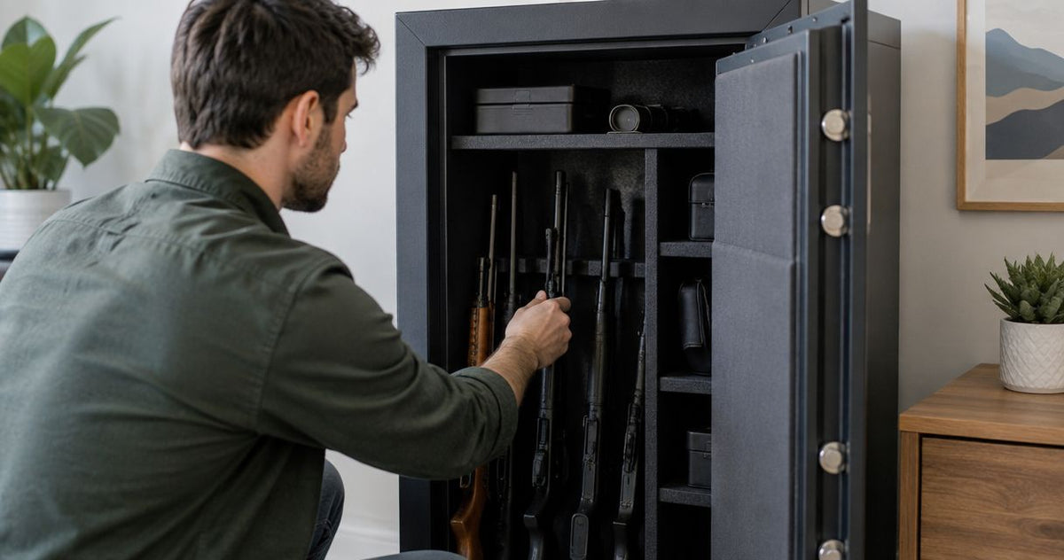 Is a gun safe required by law for one firearm?