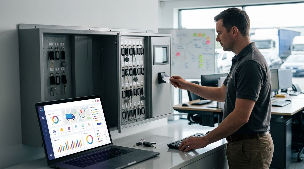 How to connect a key cabinet system to your fleet management software