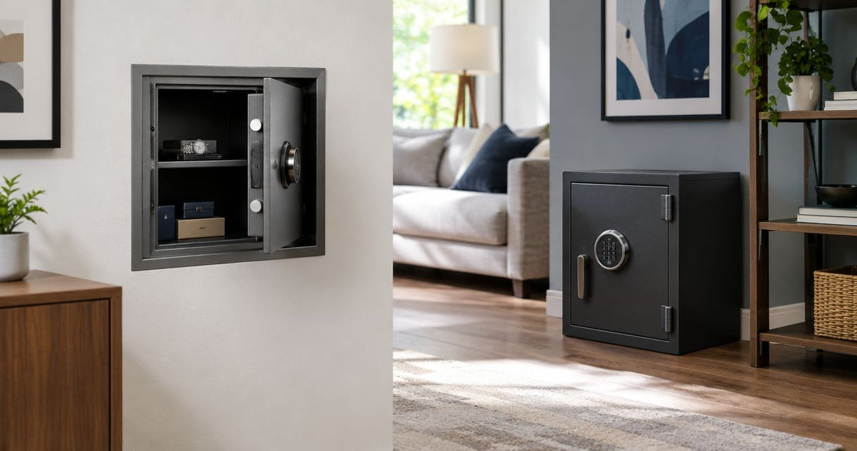 Is a wall safe as secure as a floor safe?