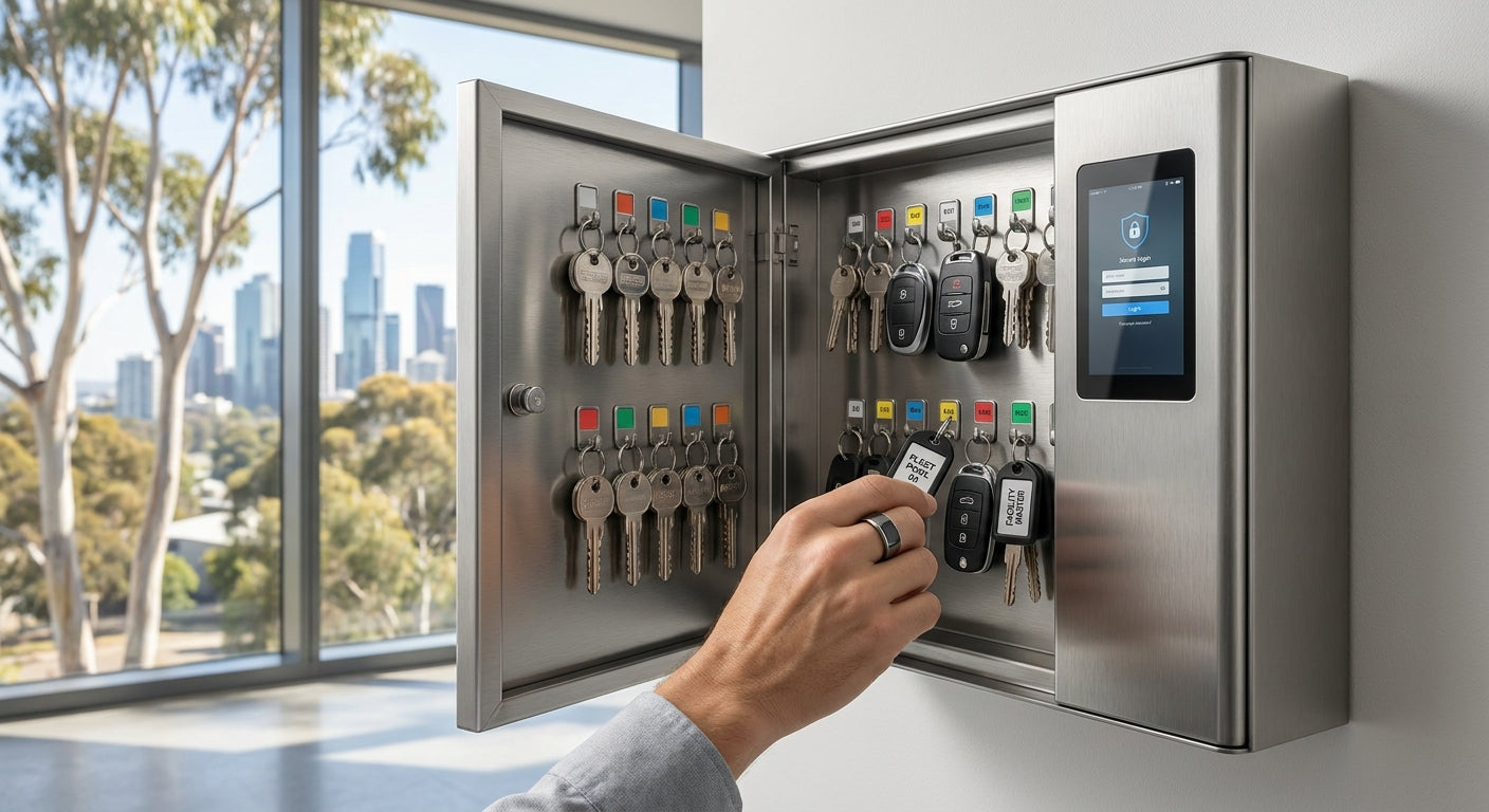 Key cabinets for fleet and facility management