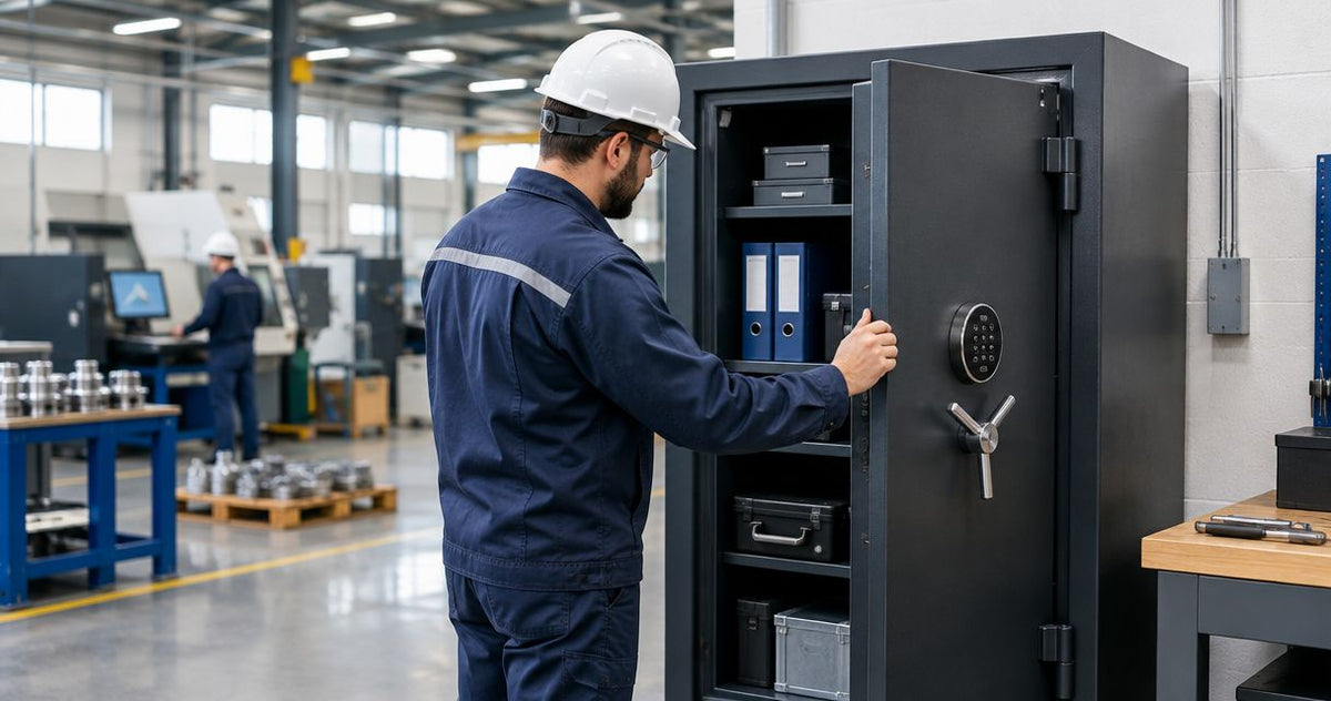 Safes for manufacturing plants and factories: complete 2026 guide