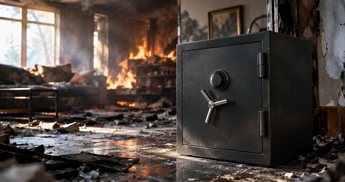 Can a fireproof safe really survive a house fire?