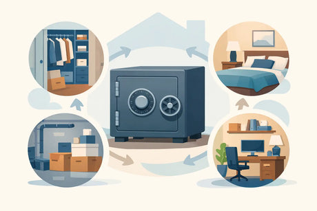 Where Should a Home Safe Go? Best Places