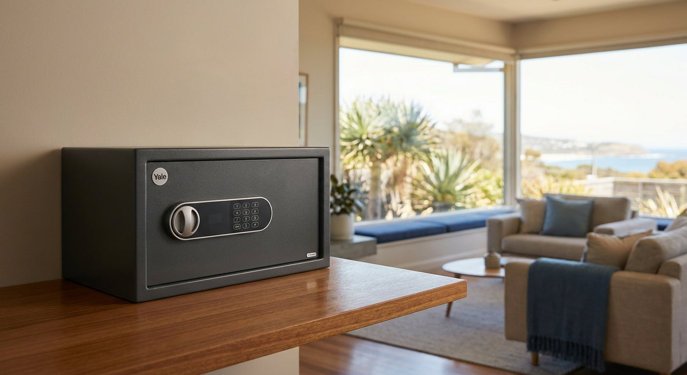 Yale safes for home security in Australia